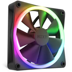 NZXT 恩傑 F120/F140 RGB DUO 海灣扇 12公分/14公分 黑/白 需搭配控制器 核心扇 靜音扇