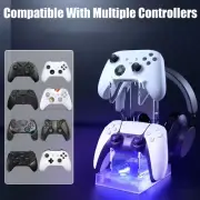 Controller Stand with USB Charging Port Headphone Holder Game Controller Holder