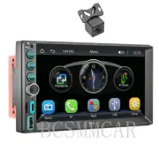 Double Din 7in Touch Screen Car MP5 Player BT FM/RDS Mirror Link W/Free Camera (for: Fiat)
