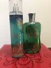 Bath & Body Works ARUBA COCONUT Fine Fragrance Mist 8oz & Shower Gel 10 oz RARE