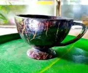 Eco-friendly Coconut Shell tea coffee mugs Original natural water Cups