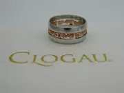 Welsh Clogau Silver & 9ct Rose Gold Tree of Life Ring RRP £249.00 size J