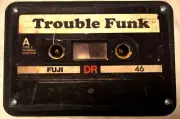 Art: Plaque Go Go Trouble Funk Parody Mock Tape Cassette Art
