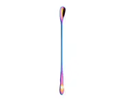 Spoon Non-Fading Practical Long Handle Cocktail Stirring Spoons for Bar-Multicolor