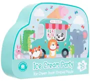 Learning Can Be Fun - Ice Cream Party Truck Shaped Puzzle