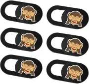 Webcam Cover Slide Ultra Thin - Cute Monkey Web Camera Cover fits Laptop,Tablet
