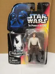 Star Wars POTF Han Solo In Carbonite Figure