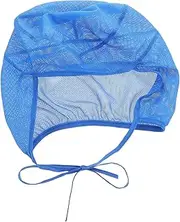 [Healeved] Unisex Washable Workshop Hat Men's Women's Food Service Hats Breathable Hair Net Cap for Factory