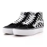 VANS VN0A3TKNQXH SK8-HI PLATFORM 2.0 厚底中筒 帆布鞋 滑板鞋 (黑白格) 化學原宿