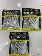 3 PACK !! Tour TEE COMBO Pack Adv Launch Technology More Distance! New!!