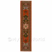 Dolls House Miniature 24cm Woven Turkish Hall Runner (TR066)