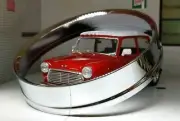 Chrome Bezel Trim Only for Smiths Centre Speedo Austin Morris BMC Mini Cooper
