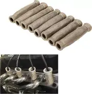 Titanium Spark Plug Wire Boots Thermal Protection Insulator Sleeve Fit Ford (for: Ford)