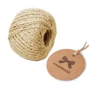 Kraft Paper Gift Tags（100） Wedding/Homemade Craft Packing Label+Hemp RopeString