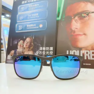 RayBan雷朋 熱銷經典消光黑太陽眼鏡 藍色水銀偏光鏡片 RB4264 601S 58 義大利製 公司貨 4264