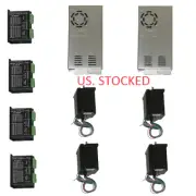 US Shipping 4 Axis CNC Kit 425oz.in Nema 23 Stepper Motor & KL-5042E Driver