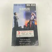 Sleepless in Seattle VHS TAPE TOM HANKS MEG RYAN RITA WILSON ROB REINER SEALED