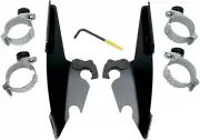 Memphis Shades Sportshield Hardware Polished Harley Dyna Super Glide & Rocker