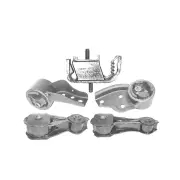Full Engine Mount Kit for Nissan Pulsar N12 1.3 1.5L 4Cyl E13 E15 83-87 Auto