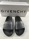 NIB Givenchy Black Clear Rubber Pool Slides Flat Sandals Size 36/6