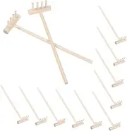 12pcs Mini Zen Sand Rakes Elegant Desktop Tools for Sandbox Decoration and Relaxation for Zen Gardens Meditation and Activities