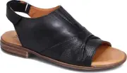 Miz Mooz Leather Slingback Devon Sandals Black 36/M New