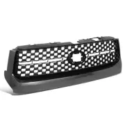 Fit 18-20 Toyota Tundra Honeycomb Mesh Front Bumper Hood Grille with Badge Slot (for: Toyota)