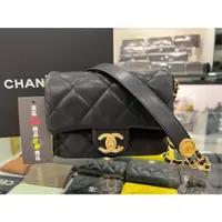 在飛比找蝦皮購物優惠-東區正精品㊣CHANEL AS3368 全新香奈兒黑色荔枝牛