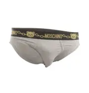SLIP MOSCHINO UNDERWEAR Man Sz. S 47058123 489 Grey