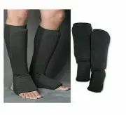 Proforce Cloth Shin Instep Guards Tkd Taekwondo Karate Foot Sparring Gear Pads