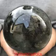 2.09LB Natural labradorite ball quartz crystal sphere 85mm reiki healing XQ1204