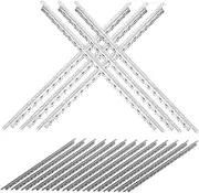 HEATSHAKING 19pcs Professional White Copper Guitar Fret Wire for Classical and Acoustic Guitars Easy Installation Fret Replacement Versatile Compatibility for Folk and