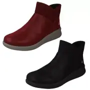 Ladies Cloudsteppers by Clarks Ankle Boots Sillian 2.0 Dusk