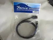 FARIA INSTRUMENTS SUZUKI DIGITAL GAUGE HARNESS BLACK KTF033 MARINE BOAT