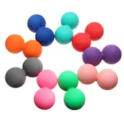 Double Lacrosse Tools for Myofascial Release Physical Therapy Peanut Shaped Massage Ball 229 DARK BLUE
