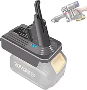 Upgrade Your Dyson V7 Vacuum with DeWalt 20V and Milwaukee M18 18V Battery by Using the V7 Battery Adapter, Compatible with all V7 Series Vacuum Cleaner Models