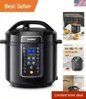 Versatile 9-in-1 Multi-Cooker - COMFEE 6 Qt Electric Appliance with 14 Functions