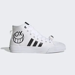 Adidas Nizza HI RF HQ6861 男女 休閒鞋 運動 經典 塗鴉 聯名 中高筒 愛迪達 白黑粉