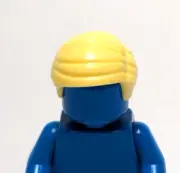 Lego - Minifigure Hair - Yellow Blonde, Side Part