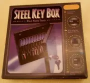 Steel Key Box Black Matte Finish 10 Key Slot NEW IN BOX