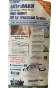 UME1036T3 ULTRAMAX ULTRAVIOLET LAMP SYSTEM
