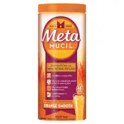 Metamucil Smooth Texture Orange Flavour 283g X 48 Doses