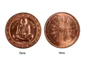 Pièce De Coin Maha Phoksap Of Luang PU Mun Thitsilo #