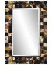 Howard Elliott Elias Horn Tiled Mirror