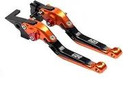 Adjustable Brake Clutch Lever Parking Brake Lever Handle Accessories Folding Extendable Brake Clutch Levers for MV Agusta for Brutale 1000RR 1000 RR Rush F4RR RC(X1)