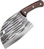 Handmade Forged Kitchen Cleaver, Chef Knife, Vegetable and Meat Chopping