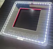 Kenworth W800, W900 Shift Boot White Led Red Bottom Custom
