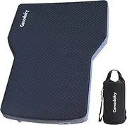 Canodoky 4" Ultra-Thick Hybrid Foam & Air SUV Mattress with Rechargeable 3-in-1 Built-in Pump, Quick Inflation & Deflation Car Camping Mattress All-Season Camping Bed for Mid-Large SUVs & Road Trips