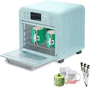 Sublimation Oven Machine, 1400W Tumbler Heat Press Machine with 16L Capacity, 360° Heating, Digital Display, Built-in Lighting, for Mugs Tumblers Cups Bulk Printing