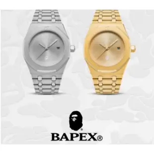 A BATHING APE® MEN Type 9 BAPEX 日本正品代購 金錶 手錶 潮流 猿人